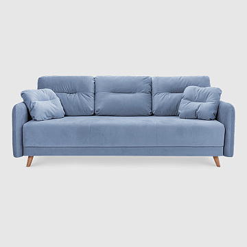 Скаген Велюр Priority серо-голубого цвета