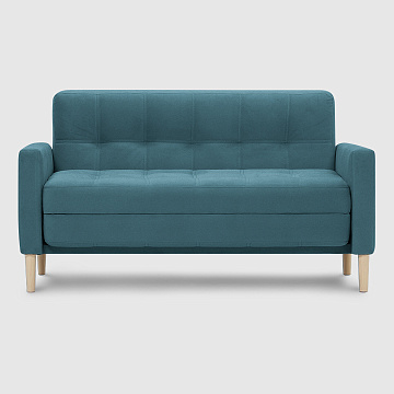 Орхус лазурный  микровелюр Velutto