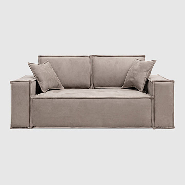 Милан for Pets Тёмно-бежевый искусственный нубук Bakance