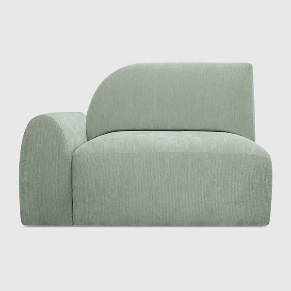 Секция Равелло с локтем Мятный шенилл Umbra