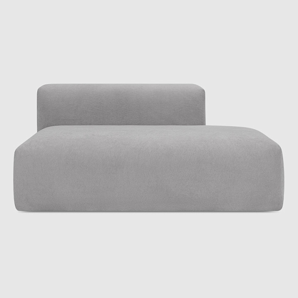 Боковая секция NORD Светло-серый шенилл Relax