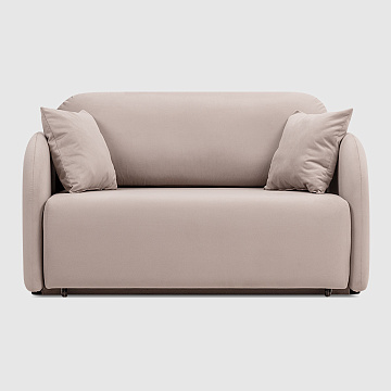 Тренто Бежевый микровелюр Velutto