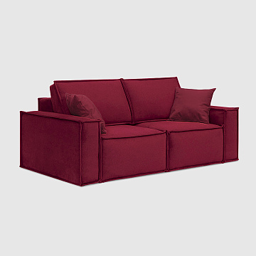 Комо мини Шенилл Lounge красного цвета