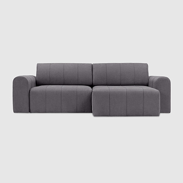 Кармель Серый микровелюр Candy