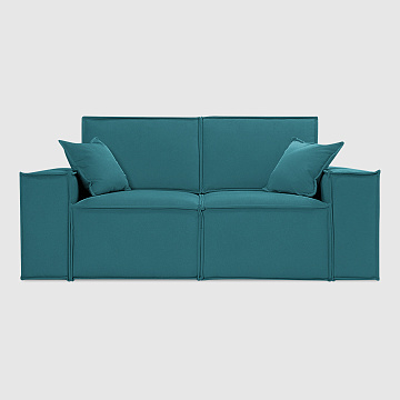 Комо мини Сталь лазурный велюр Romano