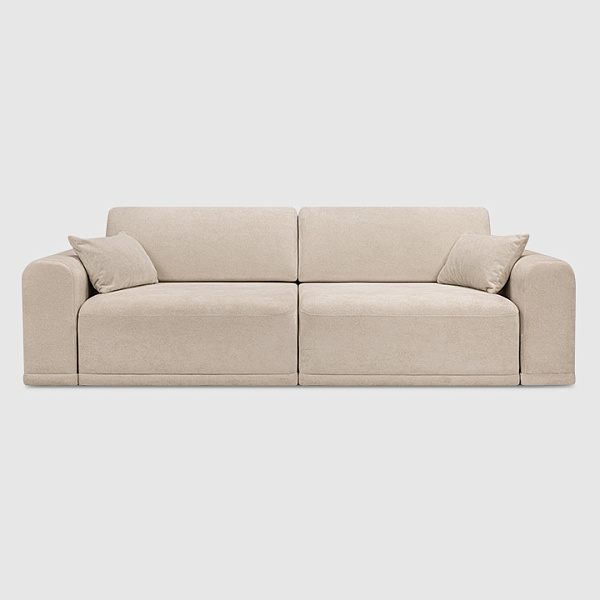 Лиммат Бежевый микровелюр Bianco