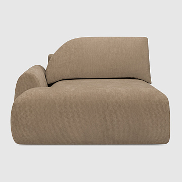 Оттоманка Равелло Шенилл Umbra цвета какао