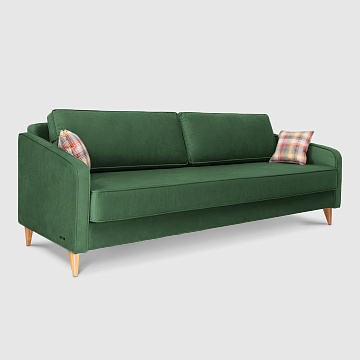 Хэвард Зеленый велюр Triniti с грязеотталкивающей технологией