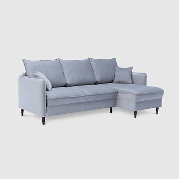 Бергер дымчато-серый велюр Triniti