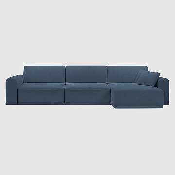 Ванген Лазурный микровелюр Bianco