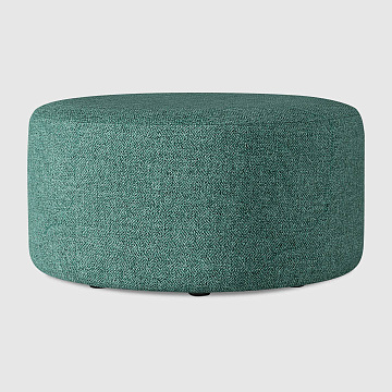 Пуф Аквилея Изумрудная рогожка Sherlock