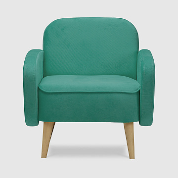 Харстад Велюр Zara бирюзового цвета