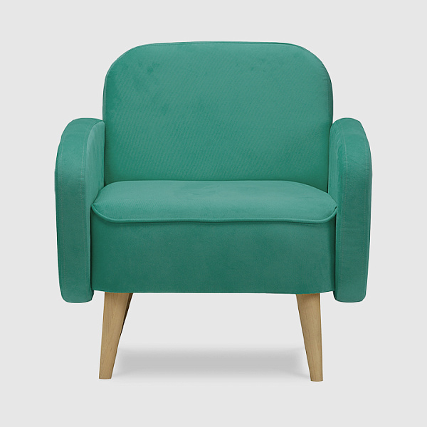 Харстад Велюр Zara бирюзового цвета