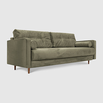 Коллинг искусственный нубук Balance цвета хаки