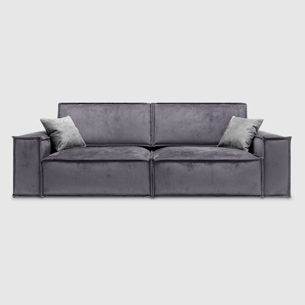 Милан SOFT дымчато-серый искусственный нубук Balance