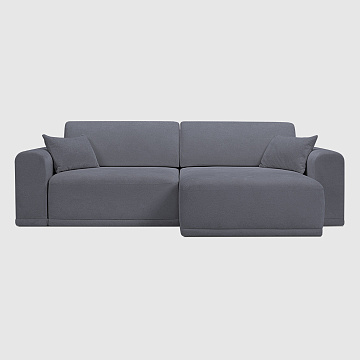 Ройс Серый микровелюр Bianco