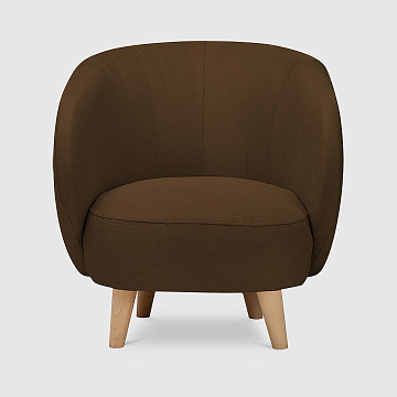 Флатей  рогожка DreamLuxe цвета какао