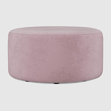Пуф Аквилея Пудровый микровелюр Velutto