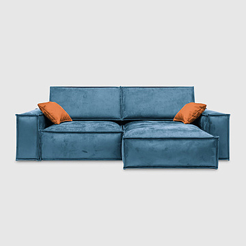 Флоренция мини лазурный искусственный нубук Balance