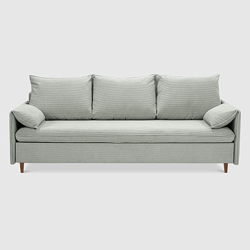 Альнес светло-серый велюр Linea grande 