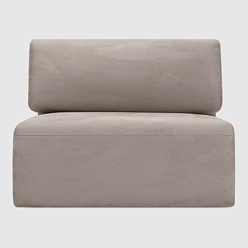 Секция Беллуно Тёмно-бежевый искусственный нубук Balance