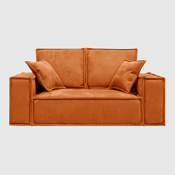 Милан мини for Pets Терракотовый искусственный нубук Bakance