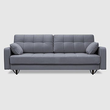 Страндвеген Сталь Дымчато-серый велюр Triniti с грязеотталкивающей технологией