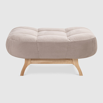 Пуф Готланд Бежевый велюр Triniti