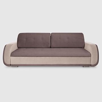 Алтай Велюр Triniti цвета какао + Бежевый с грязеотталкивающей технологией