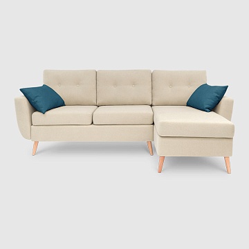 Ардон Бежевая искусственная шерсть с грязеотталкивающей технологией