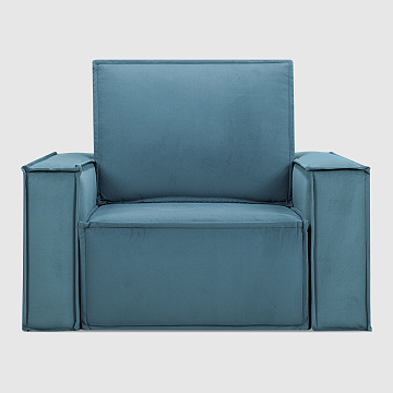 Неми Лазурный велюр Triniti