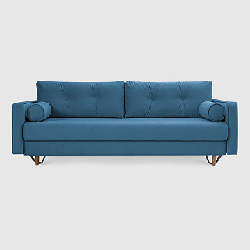 Нильс Сталь синий велюр Romano