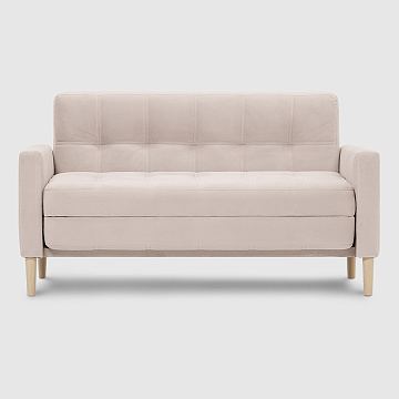 Орхус бежевый микровелюр Velutto