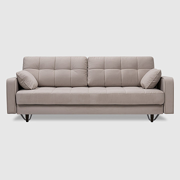 Страндвеген Сталь Бежевый велюр Triniti с грязеотталкивающей технологией