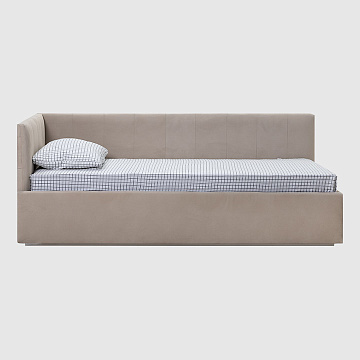 Иса Бежевый велюр Romano