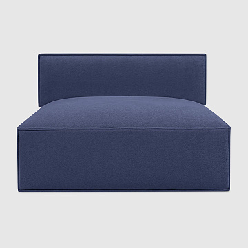 Оттоманка VELLARO Шенилл Relax синего цвета