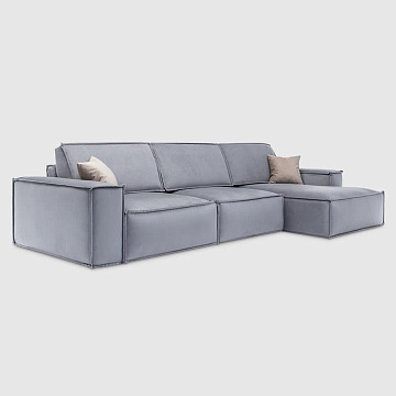 Гарда дымчато-серый велюр Triniti