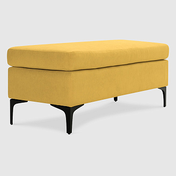 Пуф Тана Цитрусовый микровелюр Velutto