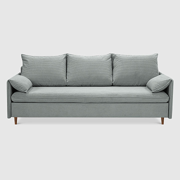 Альнес Cерый велюр Linea grande 