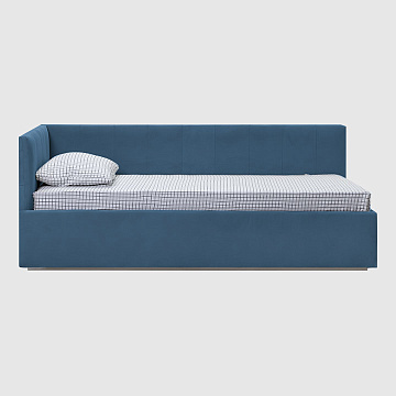 Иса Синий велюр Romano