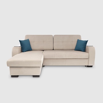 Амур Бежевый велюр Triniti с грязеотталкивающей технологией