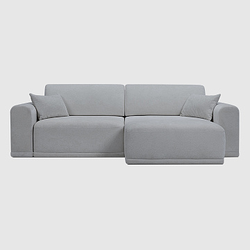 Ройс Светло-серый микровелюр Bianco