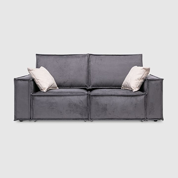 Милан мини дымчато-серый искусственный нубук Balance