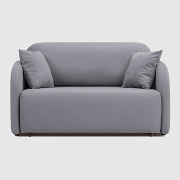 Тренто Дымчато-серый микровелюр Velutto