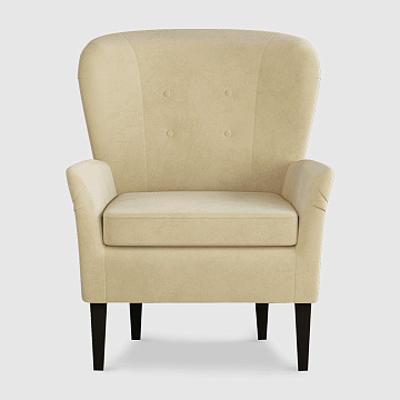 Сайма Бежевый велюр Luna