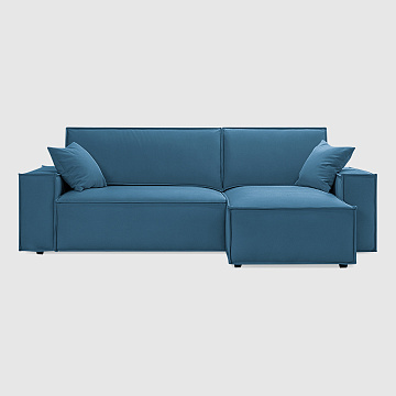 Гарда мини Сталь Синий велюр Romano