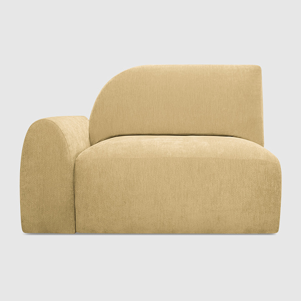 Секция Равелло  с локтем Лимонный шенилл Umbra