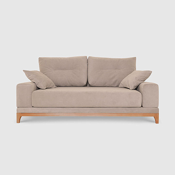 Флом мини бежевый велюр Triniti