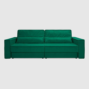 Лацио Изумрудный микровелюр Velutto