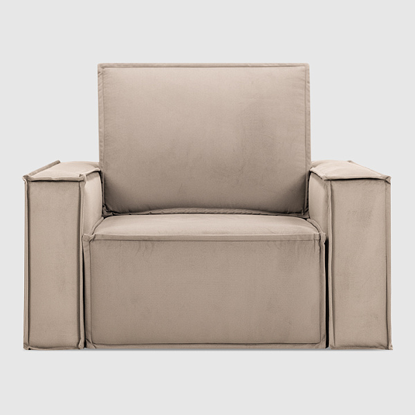 Неми Бежевый велюр Triniti